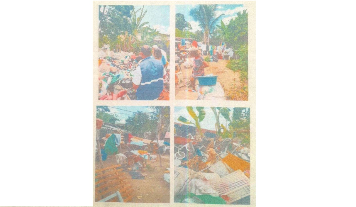 Após ação do Ministério Público, município de Pilar reorganiza residência marcada por acúmulo extremo de resíduos