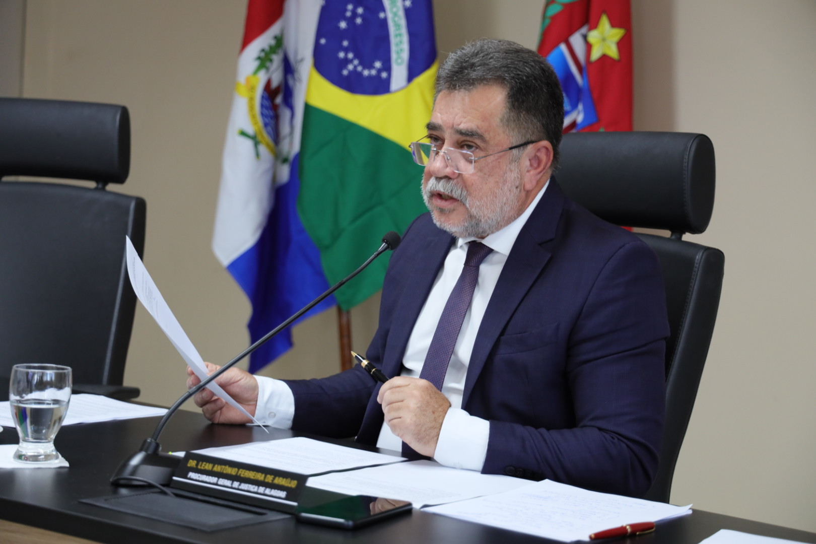 PGJ Lean Araújo será reconduzido à chefia do MPAL em sessão solene no próximo dia 28