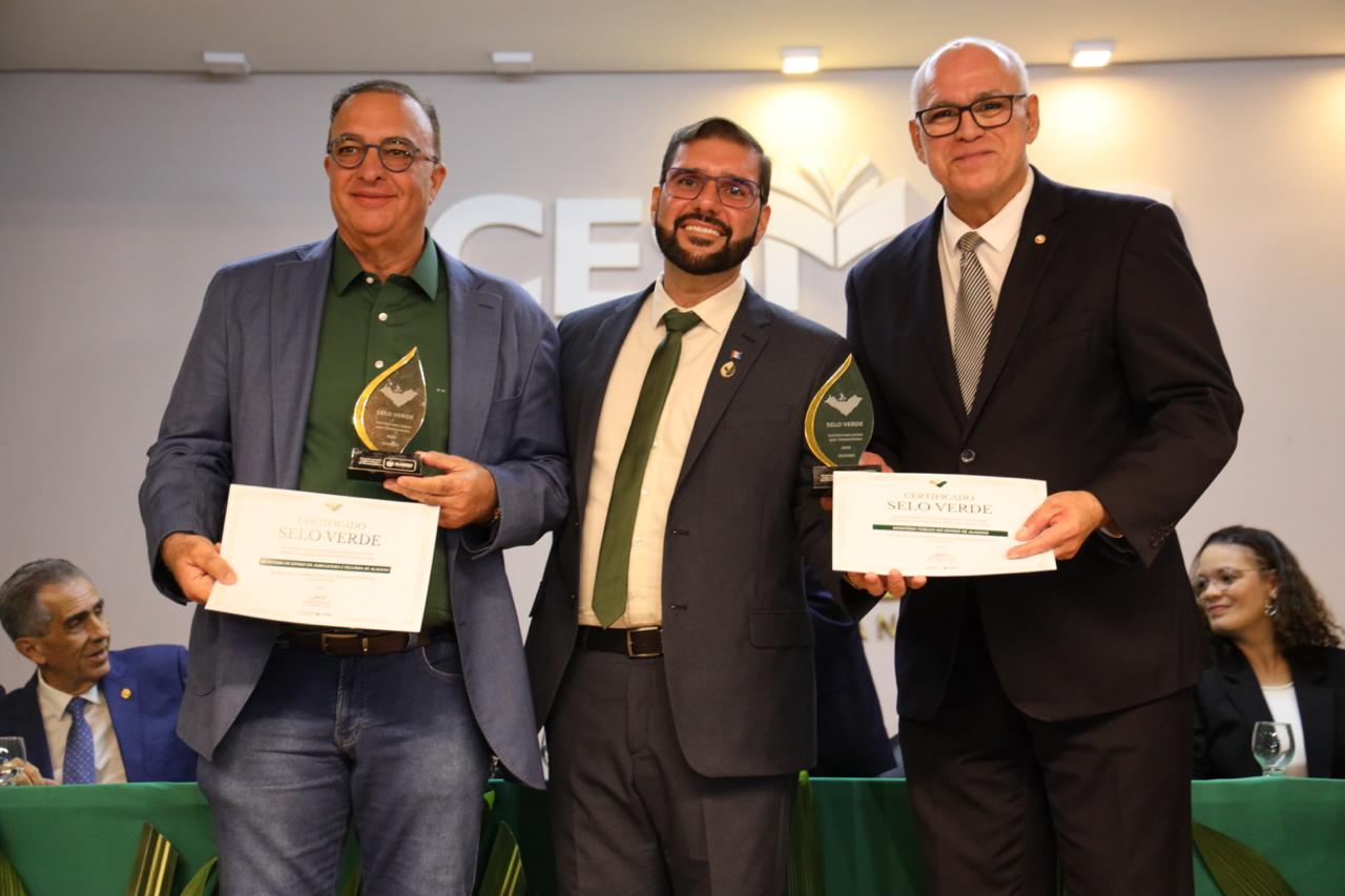 MPAL é reconhecido com Selo Verde Ambiental e promotoria recebe a principal honraria da noite
