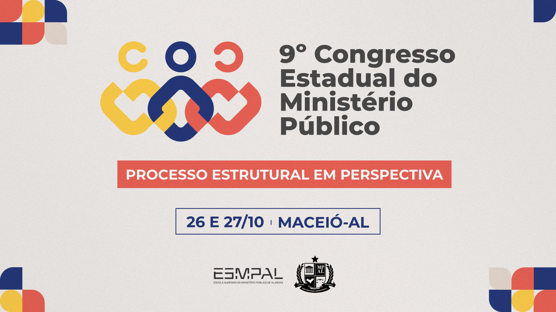 9º Congresso Estadual do MPAL reúne referências nacionais para debater os caminhos do processo estrutural
