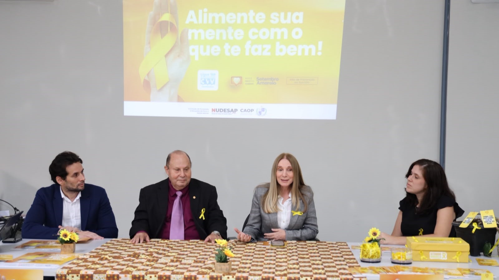 “Alimente sua mente com o que te faz bem”: MPAL leva campanha Setembro Amarelo para servidores de São Miguel dos Campos